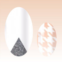 Load image into Gallery viewer, Houndstooth n&#39; Glitter (Transparent) - Nail Confidant of Sweden
